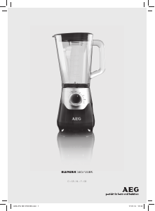 Manual AEG SB5700BK Blender