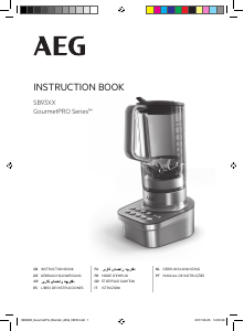 Manual AEG SB9300 Liquidificadora