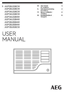 Manual AEG AXP34U338HW Air Conditioner