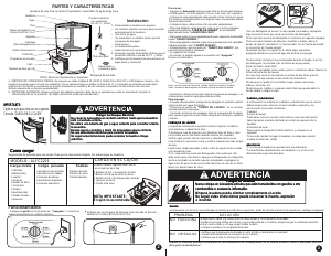 Manual de uso Acros ALFC2253EC Lavadora