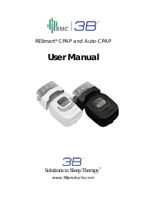 Manual 3B RESmart Auto CPAP Machine