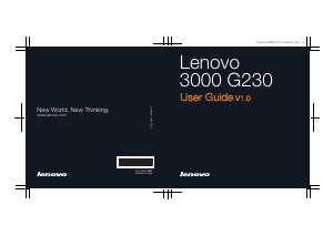 Handleiding Lenovo 3000 G230 Laptop