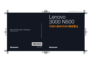 Handleiding Lenovo 3000 N500 Laptop