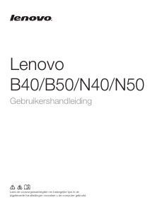 Handleiding Lenovo B40-30 Laptop