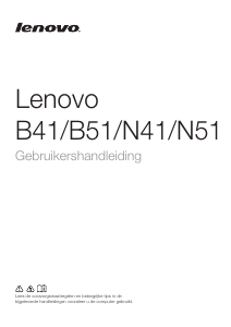 Handleiding Lenovo B51-35 Laptop