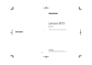 Handleiding Lenovo B70-80 Laptop