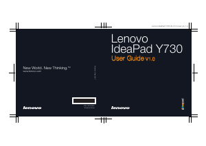 Manual Lenovo IdeaPad Y730 Laptop