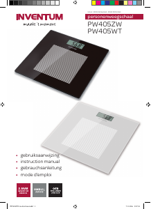 Manual Inventum PW405WT Scale