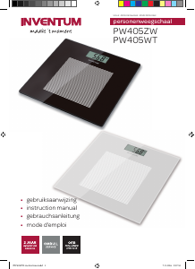 Manual Inventum PW405ZW Scale