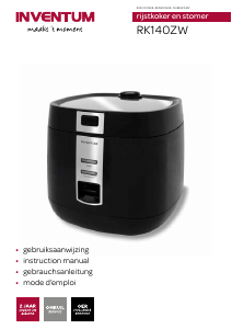 Manual Inventum RK140ZW Rice Cooker