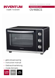 Bedienungsanleitung Inventum OV466CS Backofen