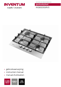 Manual Inventum IKG6023GRVS Hob