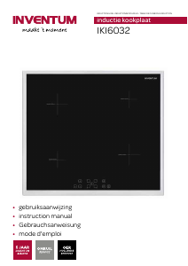 Mode d’emploi Inventum IKI6032 Table de cuisson