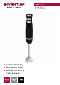 Manual Inventum MX300 Hand Blender