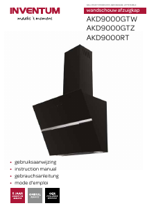 Manual Inventum AKD9000GTZ Cooker Hood