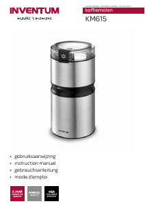 Manual Inventum KM615 Coffee Grinder