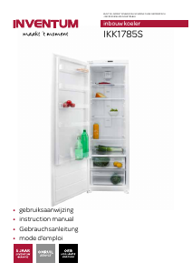 Manual Inventum IKK1785S Refrigerator