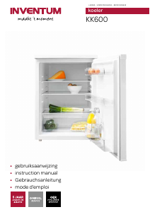 Mode d’emploi Inventum KK600 Réfrigérateur