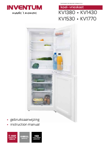 Manual Inventum KV1430 Fridge-Freezer