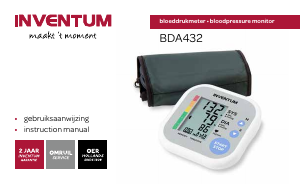 Handleiding Inventum BDA432 Bloeddrukmeter
