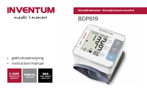 Manual Inventum BDP619 Blood Pressure Monitor