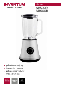 Mode d’emploi Inventum NB500R Blender