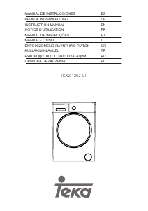 Mode d’emploi Teka TXK2 1262 CI Lave-linge