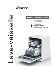 Mode d’emploi Sauter SVH1342X Lave-vaisselle