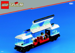 Mode d’emploi Lego set 4561 World City Train de voyageurs rapide