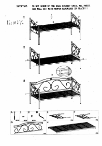 Manual Leen Bakker Sofie Day Bed