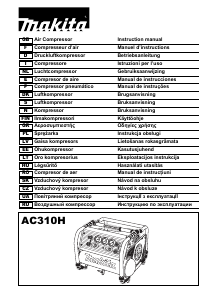 Manual Makita AC310H Compressor