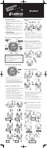 Manual Lorus Z014 Movement