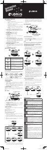 Handleiding Lorus Z019 Uurwerk