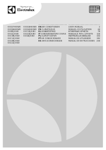 Manual Electrolux EXU09JEIWI Ar condicionado