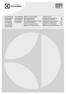 Manual Electrolux EXU12JEIWI Ar condicionado