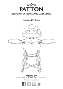 Bedienungsanleitung Patton Kamado Barbecue