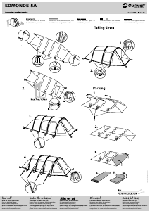 Handleiding Outwell Edmonds 5A Tent