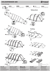 Mode d’emploi Outwell Holidaymaker 600 Tente
