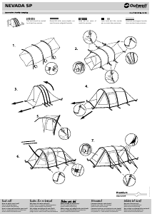 Handleiding Outwell Nevada SP Tent