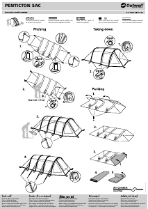Bedienungsanleitung Outwell Penticton 5AC Zelt
