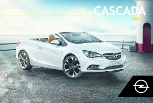 Käyttöohje Opel Cascada (2018)