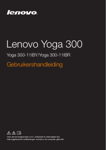Handleiding Lenovo Yoga 300-11IBR Laptop