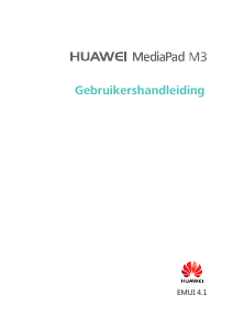 Handleiding Huawei MediaPad M3 Tablet