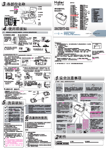 说明书 海尔XPB85-917S洗衣机