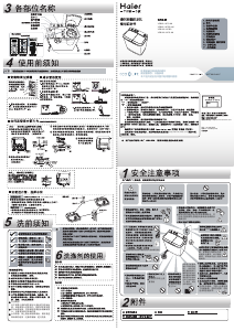 说明书 海尔XPB95-1187BS AM洗衣机