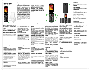 Manual ZTC C230 Telefone celular