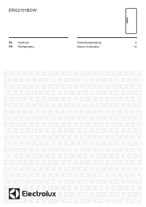 Mode d’emploi Electrolux ERG2101BOW Réfrigérateur