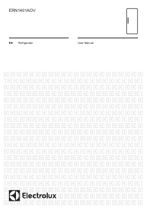 Manual Electrolux ERN1401AOV Refrigerator