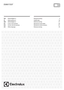 Manual Electrolux EMM17007OW Micro-onda