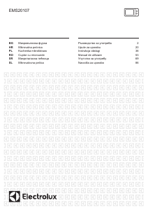 Manual Electrolux EMS20107OX Cuptor cu microunde